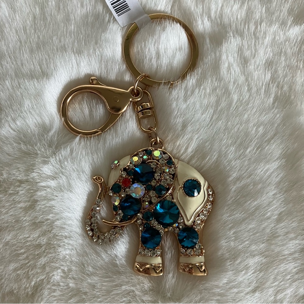 Elephant Keychain, NWT - Picture 2 of 4